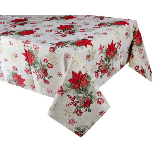 Фото - Скатертина квадратна Lefard Donner lurex 140х140 см (715-021)